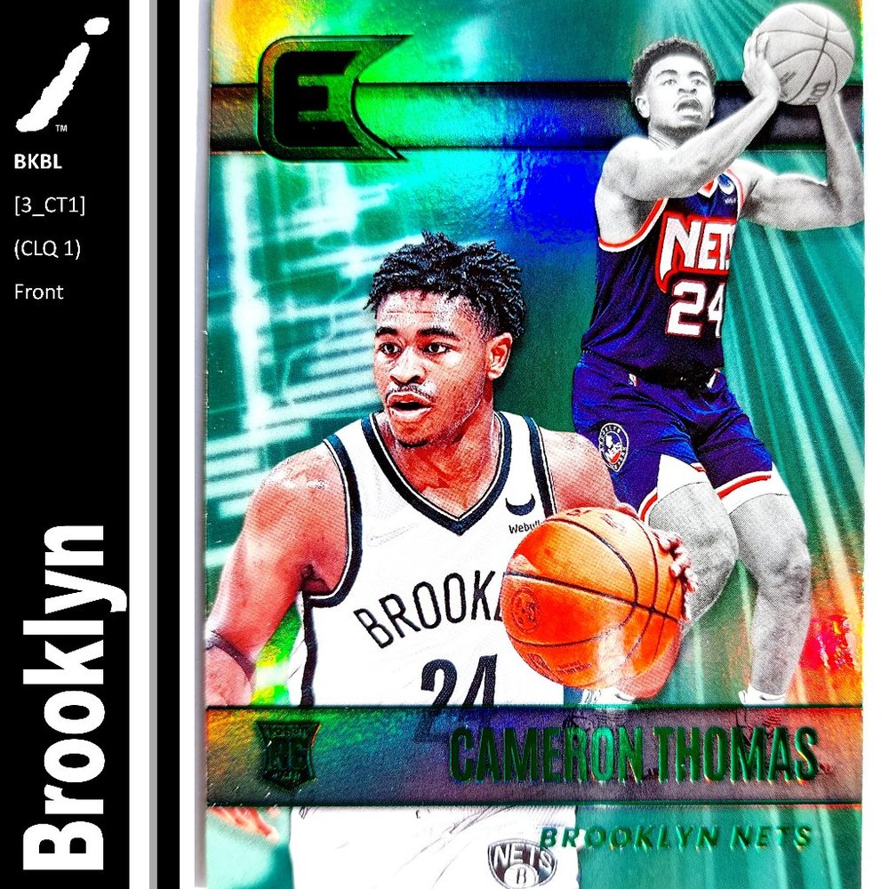 Brooklyn Nets (Cameron Thomas) - BKBL [3_CT1] - Rookie Card (RC)